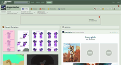 Desktop Screenshot of dragonslasher.deviantart.com