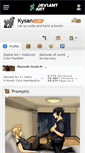 Mobile Screenshot of kysan.deviantart.com