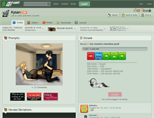 Tablet Screenshot of kysan.deviantart.com