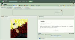 Desktop Screenshot of koora.deviantart.com