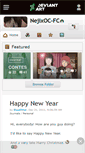 Mobile Screenshot of nejixoc-fc.deviantart.com