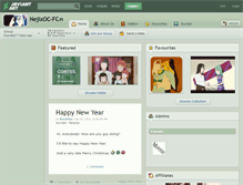 Tablet Screenshot of nejixoc-fc.deviantart.com