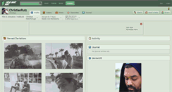Desktop Screenshot of christianruiz.deviantart.com