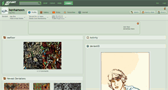 Desktop Screenshot of benhameen.deviantart.com