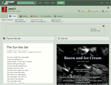 Tablet Screenshot of jeot21.deviantart.com
