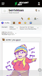 Mobile Screenshot of berrixkisses.deviantart.com