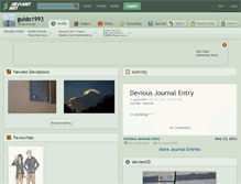 Tablet Screenshot of guido1993.deviantart.com