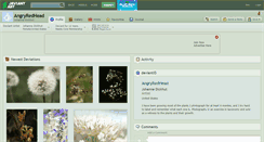 Desktop Screenshot of angryredhead.deviantart.com