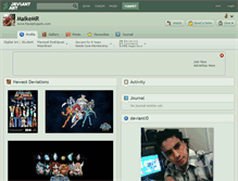 Tablet Screenshot of maikemr.deviantart.com