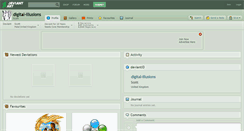 Desktop Screenshot of digital-illusions.deviantart.com