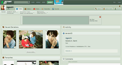 Desktop Screenshot of agasshi.deviantart.com