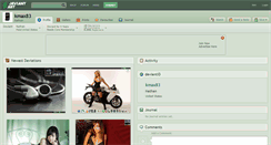 Desktop Screenshot of kmax83.deviantart.com