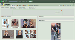 Desktop Screenshot of dynamaito.deviantart.com