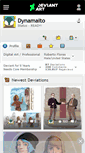 Mobile Screenshot of dynamaito.deviantart.com