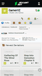Mobile Screenshot of gamerxz.deviantart.com