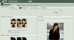 Desktop Screenshot of gamerkirei.deviantart.com