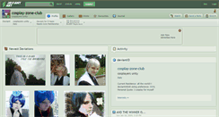 Desktop Screenshot of cosplay-zone-club.deviantart.com
