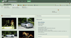Desktop Screenshot of marcusfalden.deviantart.com