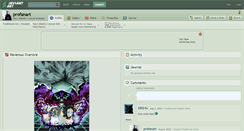 Desktop Screenshot of profanart.deviantart.com