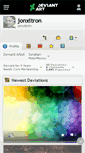Mobile Screenshot of jonxitron.deviantart.com