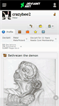 Mobile Screenshot of crazybee2.deviantart.com