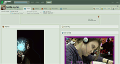 Desktop Screenshot of lucida-lownes.deviantart.com