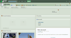 Desktop Screenshot of onde-estas.deviantart.com