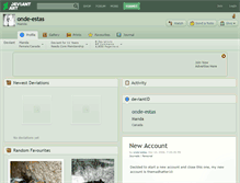 Tablet Screenshot of onde-estas.deviantart.com