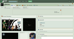 Desktop Screenshot of lattercow.deviantart.com