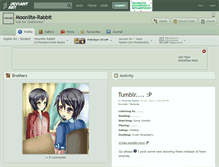 Tablet Screenshot of moonlite-rabbit.deviantart.com