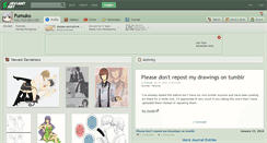 Desktop Screenshot of fumuko.deviantart.com