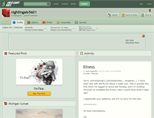 Tablet Screenshot of nightingale5601.deviantart.com