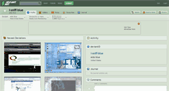 Desktop Screenshot of i-sniff-blue.deviantart.com