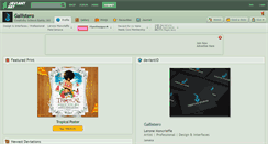 Desktop Screenshot of gallistero.deviantart.com