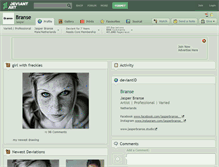 Tablet Screenshot of branse.deviantart.com