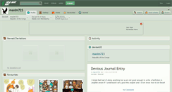 Desktop Screenshot of maxim723.deviantart.com