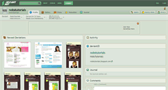 Desktop Screenshot of nobstutorials.deviantart.com