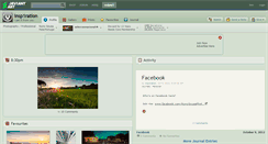 Desktop Screenshot of insp1ration.deviantart.com