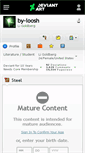 Mobile Screenshot of by-loosh.deviantart.com