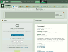 Tablet Screenshot of by-loosh.deviantart.com