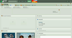 Desktop Screenshot of helsong.deviantart.com