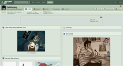 Desktop Screenshot of gebtionary.deviantart.com