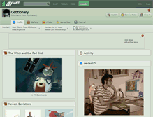 Tablet Screenshot of gebtionary.deviantart.com