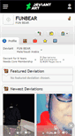 Mobile Screenshot of funbear.deviantart.com