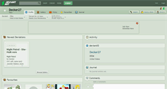 Desktop Screenshot of decker27.deviantart.com