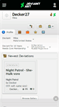 Mobile Screenshot of decker27.deviantart.com