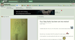 Desktop Screenshot of kukixwally.deviantart.com