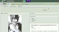 Desktop Screenshot of mikyo.deviantart.com