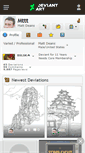 Mobile Screenshot of mttt.deviantart.com