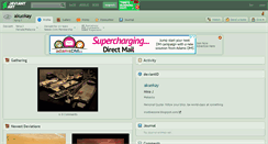 Desktop Screenshot of akuokay.deviantart.com